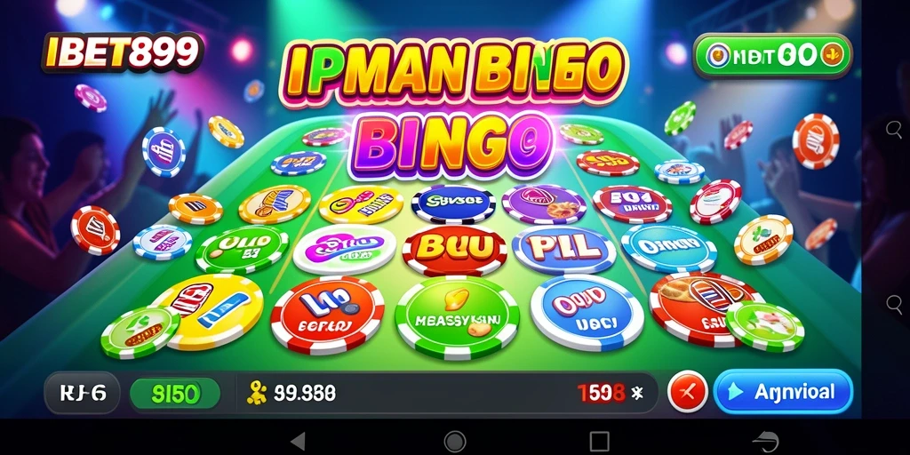 Screenshot gameplay Bingo IBET899 dengan grafik menawan.