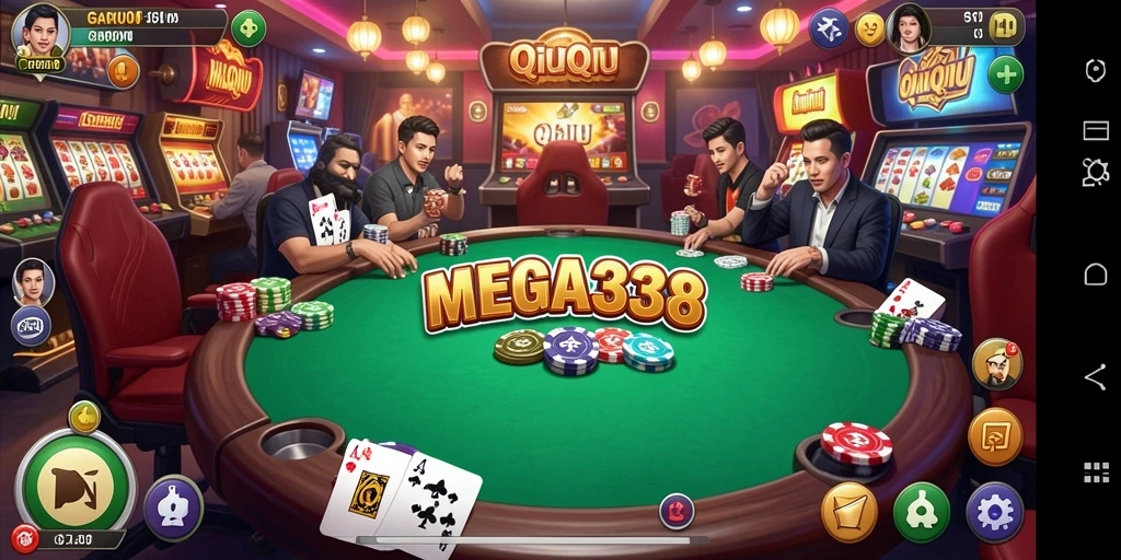Screenshot gameplay QiuQiu yang menampilkan aksi seru.