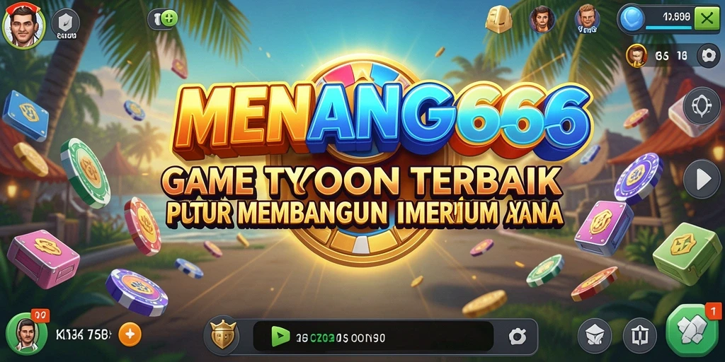 Tampilan gameplay menarik dalam MENANG666, menunjukkan keseruan membangun bisnis Tycoon.