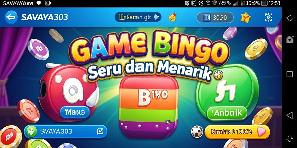 Tampilan gameplay menarik dari SAVAYA303 yang memperlihatkan keseruan bermain Bingo.